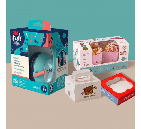 Kraft Window Packaging Boxes