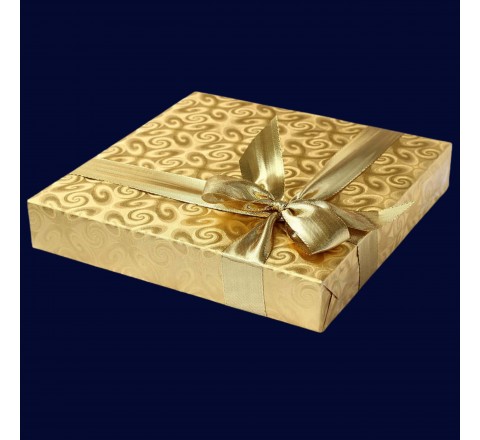 Gold gift packaging boxes