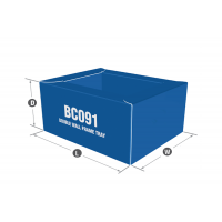 Double wal frame tray