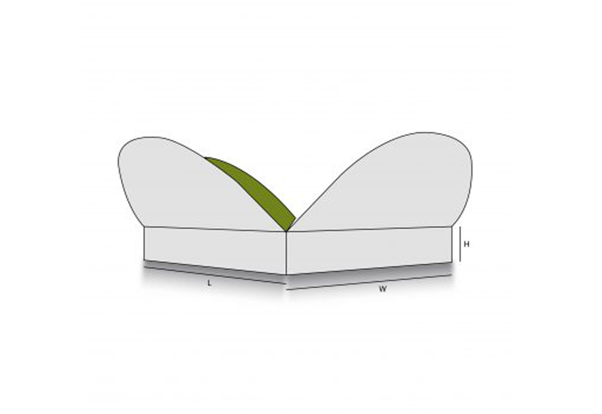 Half circulr interlocking