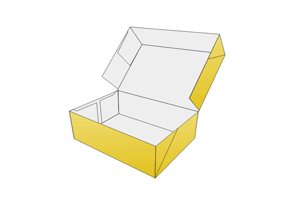 4 Corner Tray With Lid