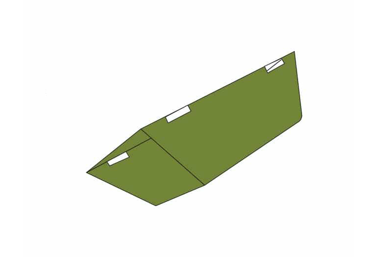 Sleeve tapered panel