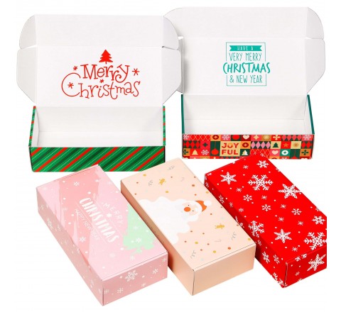 Christmas With Lids Packaging Boxes