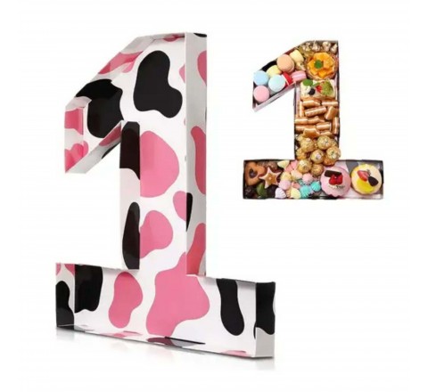 Fillable Number Packaging Boxes