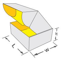 Double wal tuck front