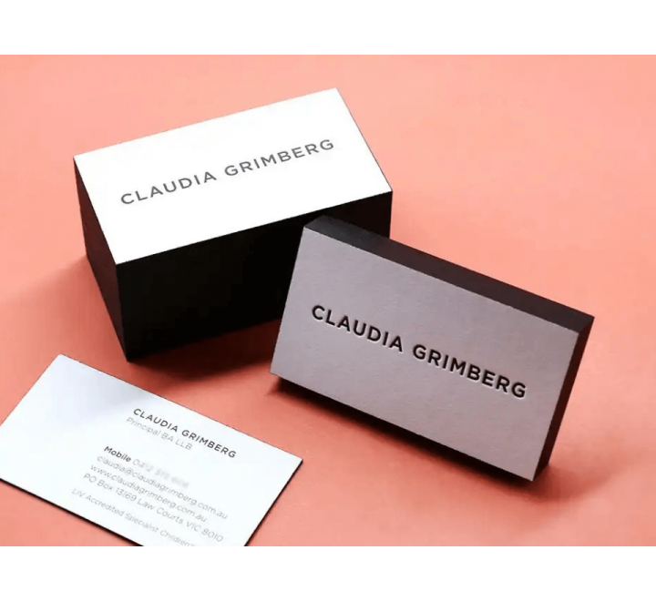 Letterpress Business Cards Packaging Boxes - Gallery Image