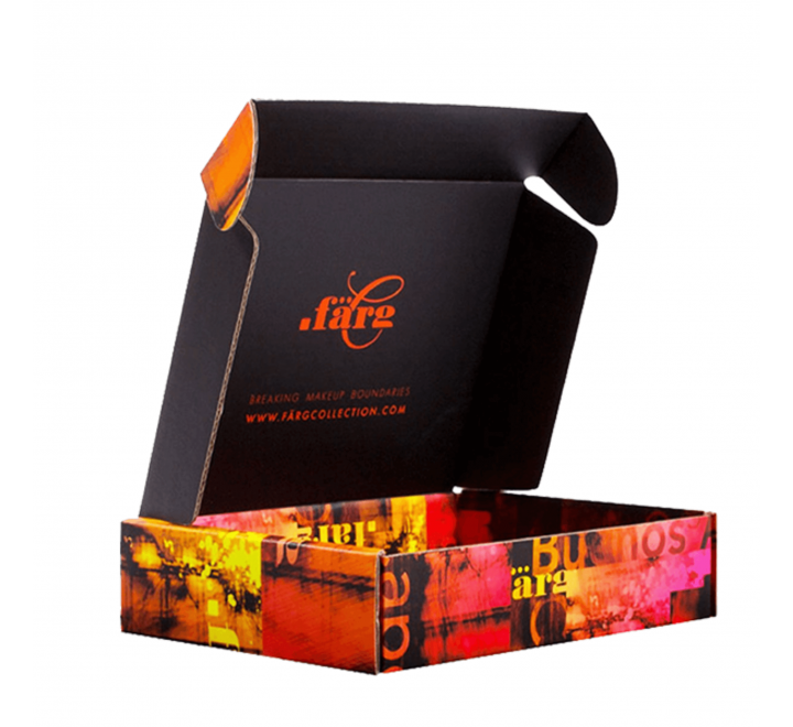 Black Cardboard Packaging Boxes - Gallery Image