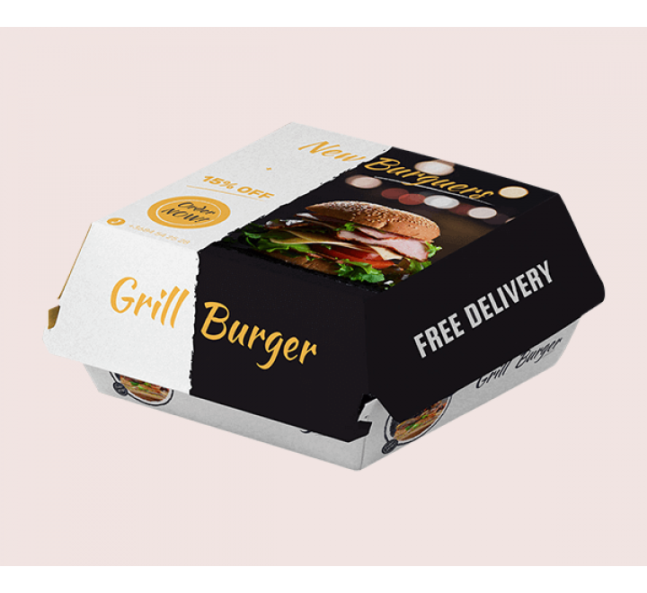 Burger Packaging Boxes - Gallery Image
