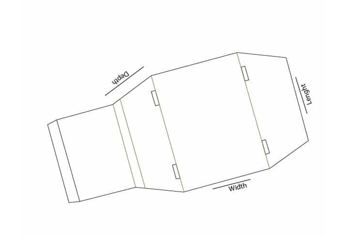 Sleeve tapered panel