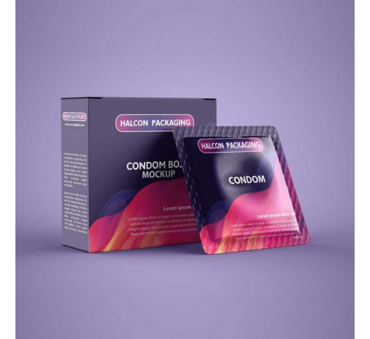 Condom Packaging Boxes - Gallery Image