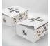 White Cookie Packaging Boxes