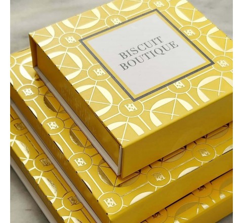 Gold Magnetic Gift Packaging Boxes