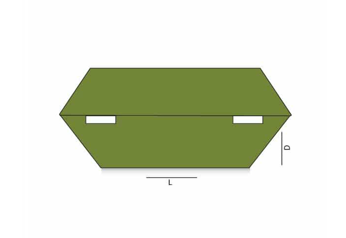 Sleeve tapered panel