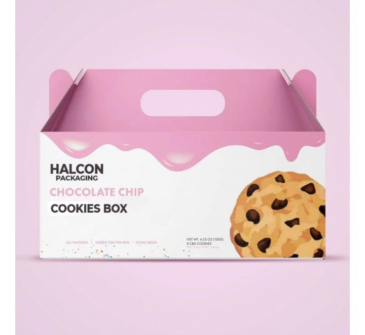 White Cookie Packaging Boxes - Gallery Image