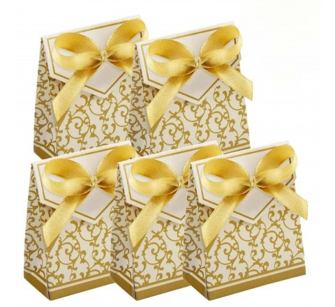 Gold gift packaging boxes