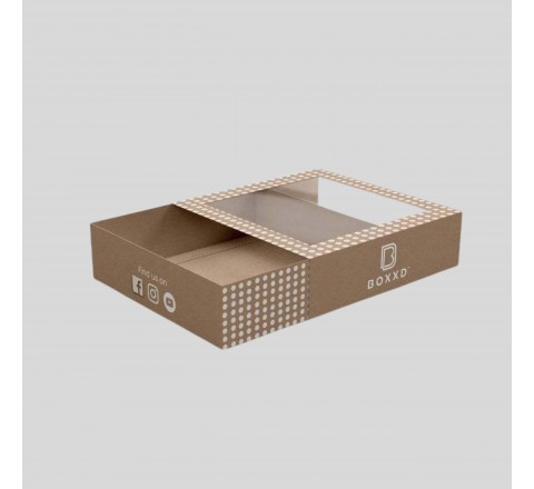 Window Dessert Packaging Boxes