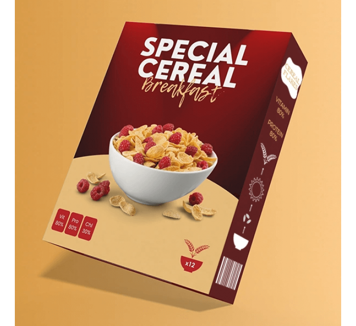 Mini Cereal Packaging Boxes - Gallery Image