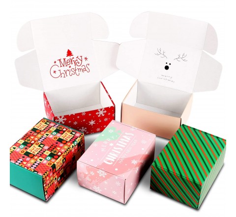 Christmas With Lids Packaging Boxes