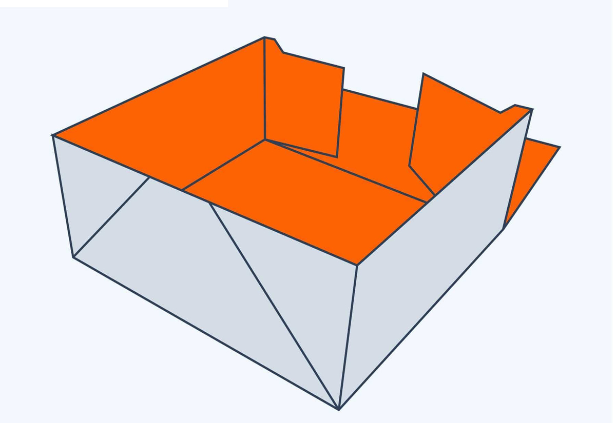 4 Corner traytuck top